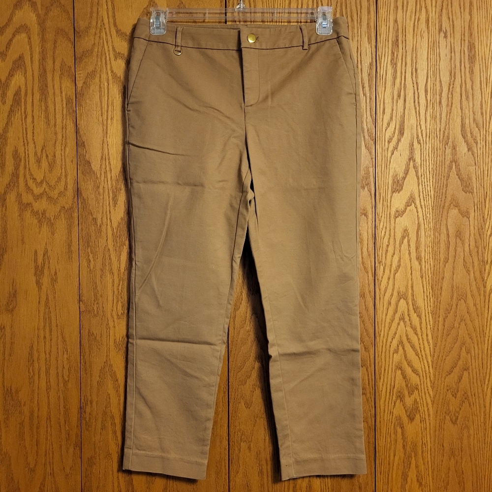 Charter Club Petite Camel Classic Fit Pant Size 12P